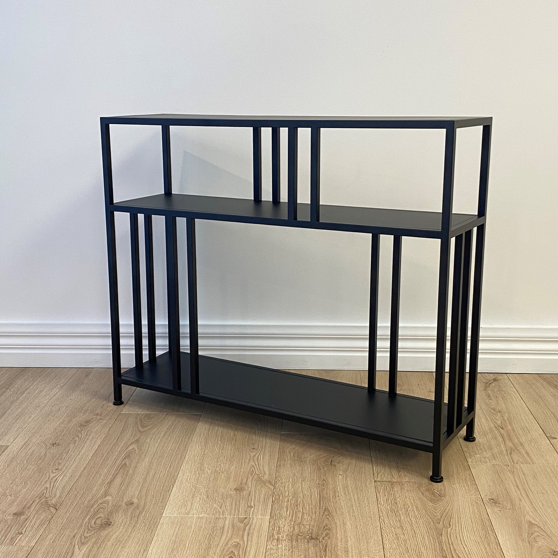 Lorenzo Metal Small Space Console Table 90x25x75 cm