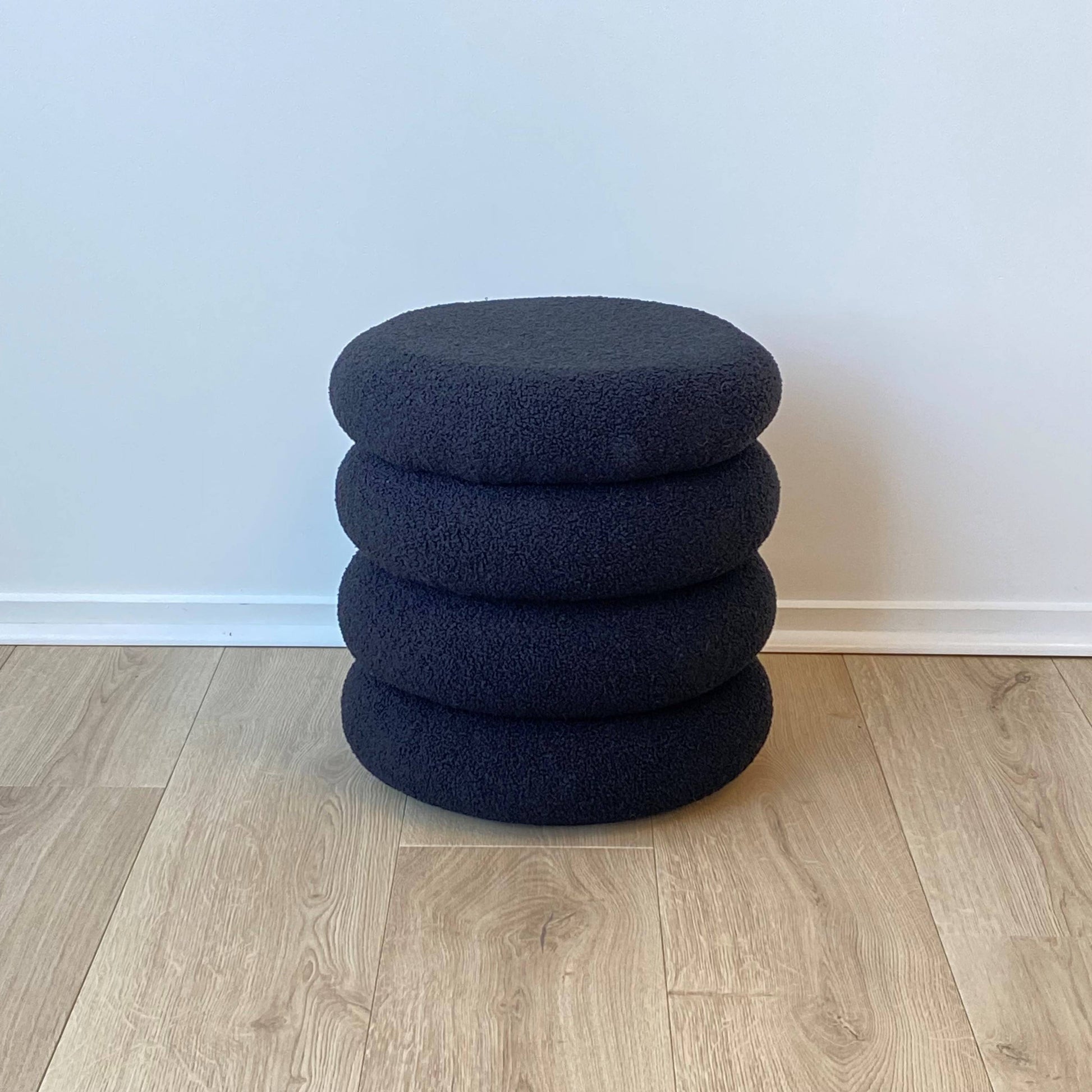 Baxter Ottoman, Black 40x40x40 cm