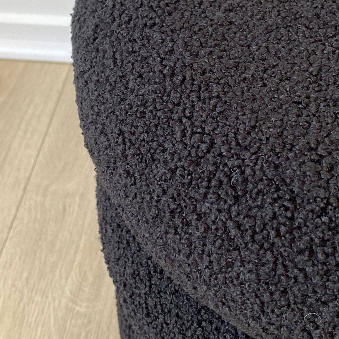 Baxter Ottoman, Black 40x40x40 cm