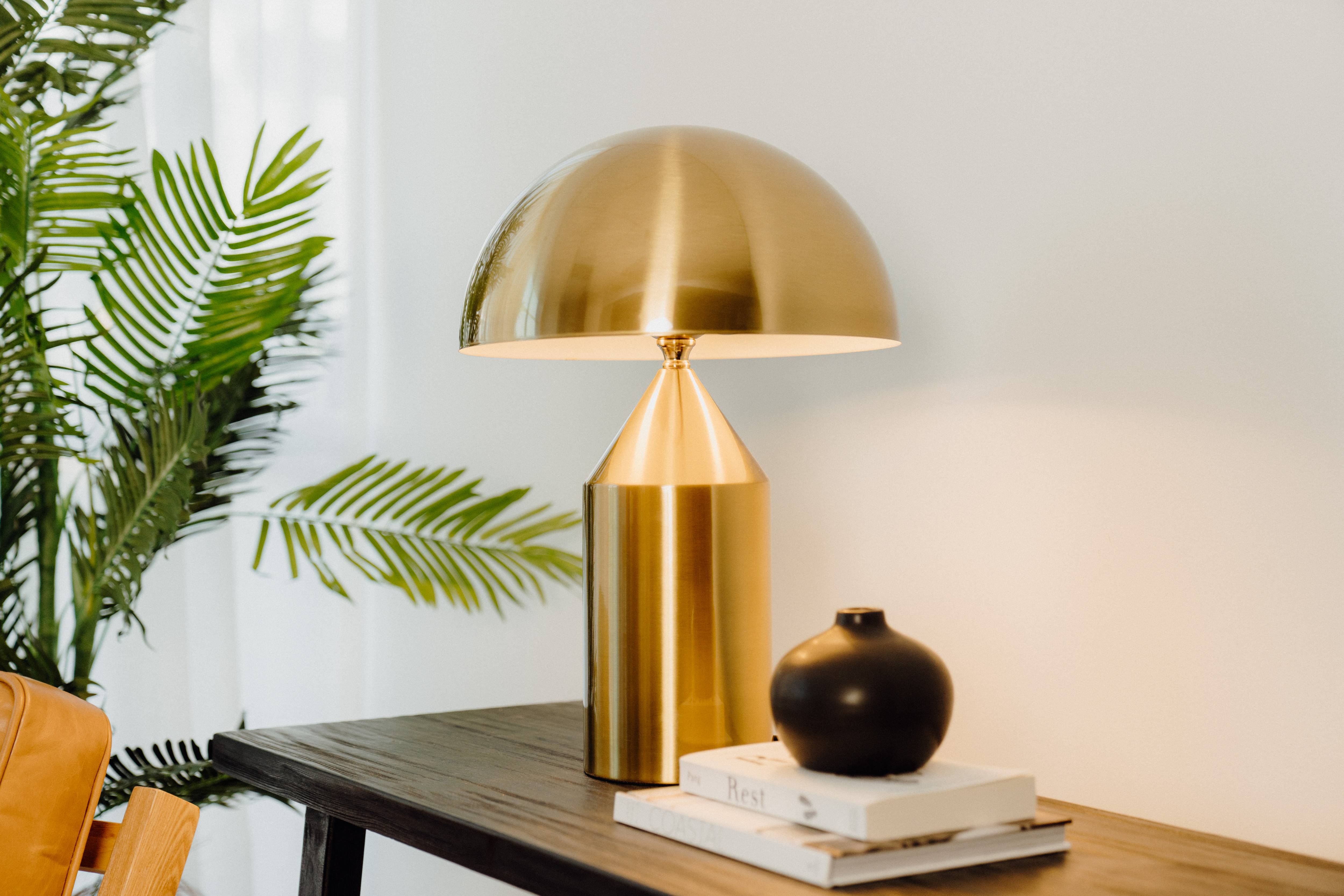 Luca Table Lamp - Brass 24x45 cm