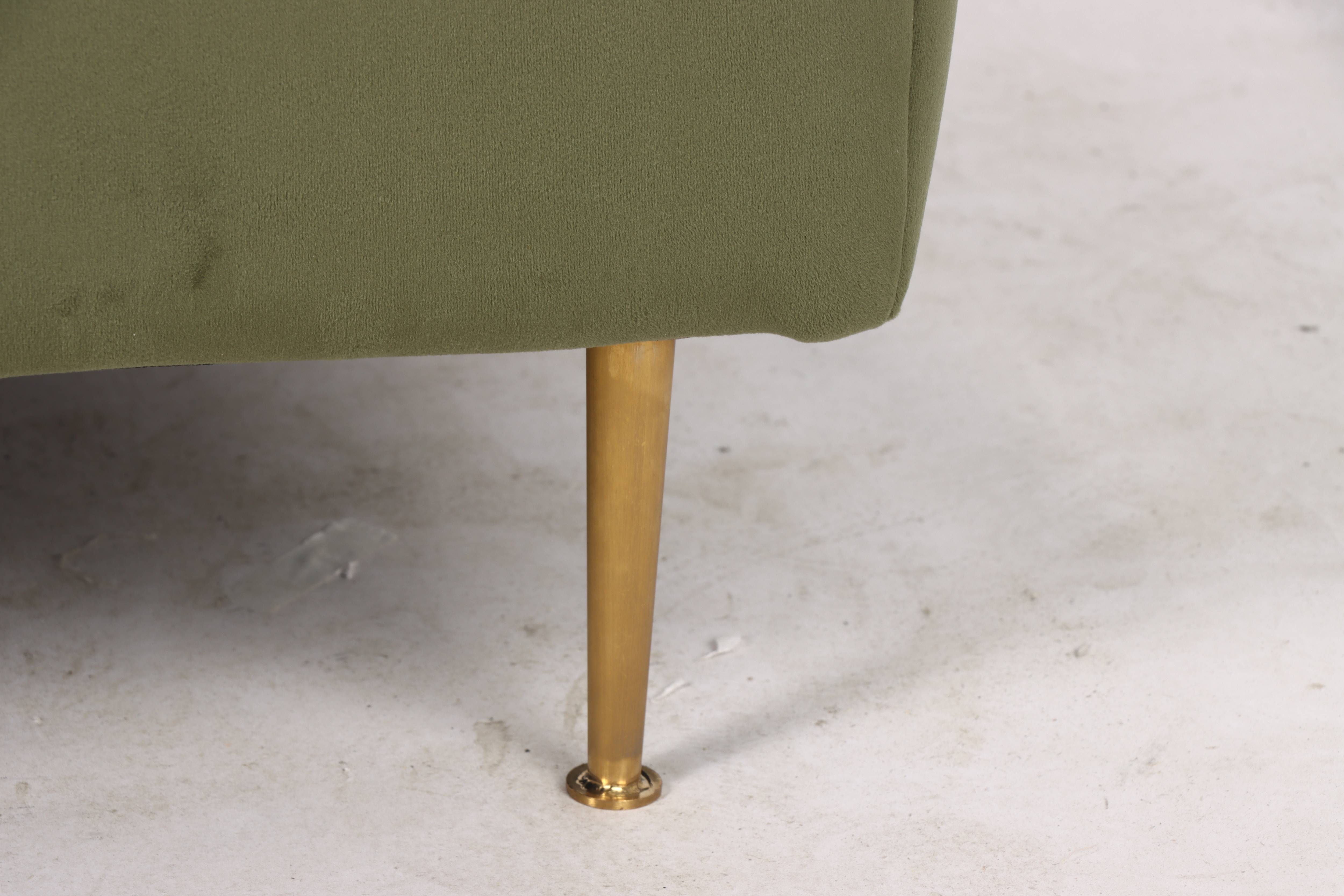 Chester  Armchair, Greenstone Velvet 78x81x73.5 cm