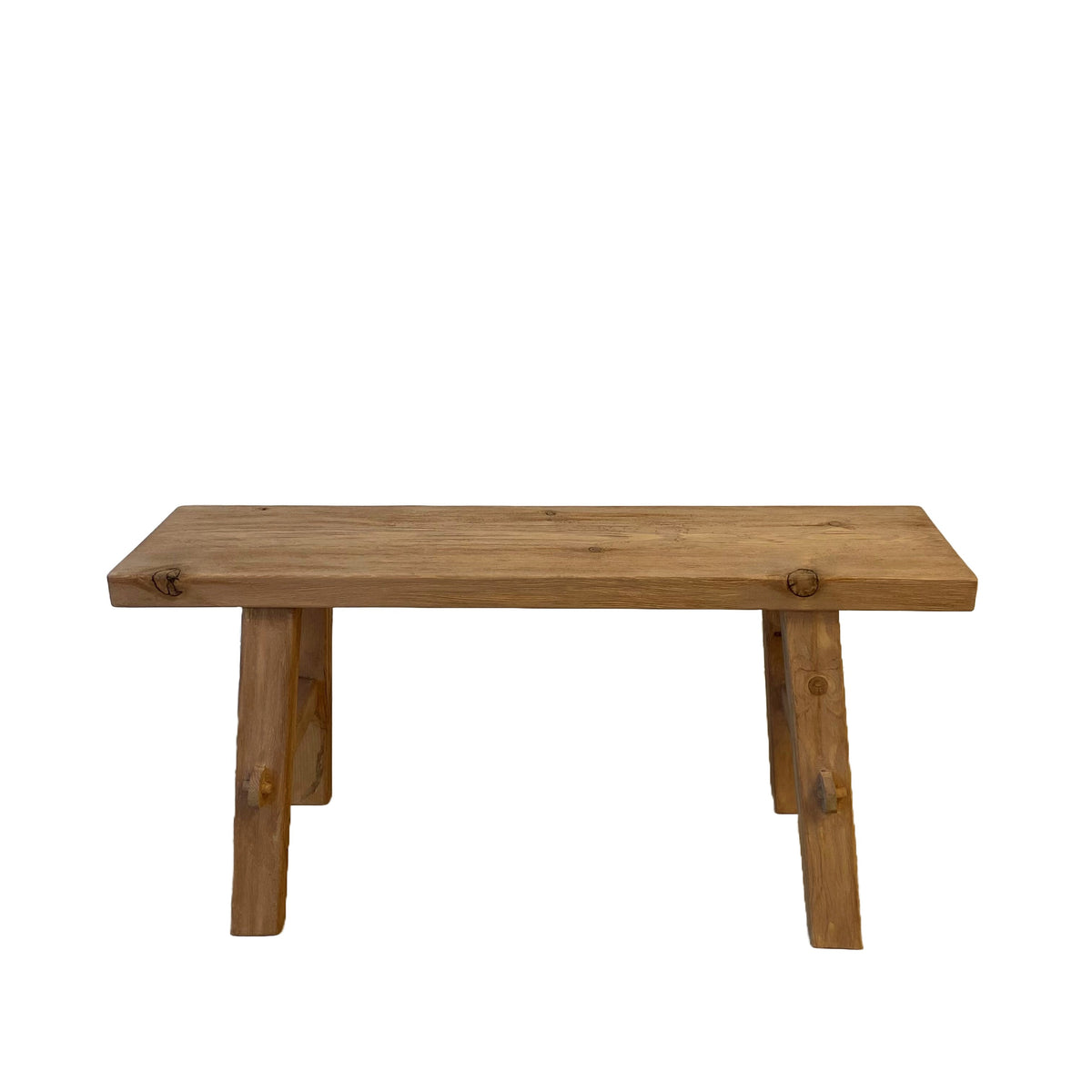 Reclaimed Wood Medium Bench,Natural – Limited Edition