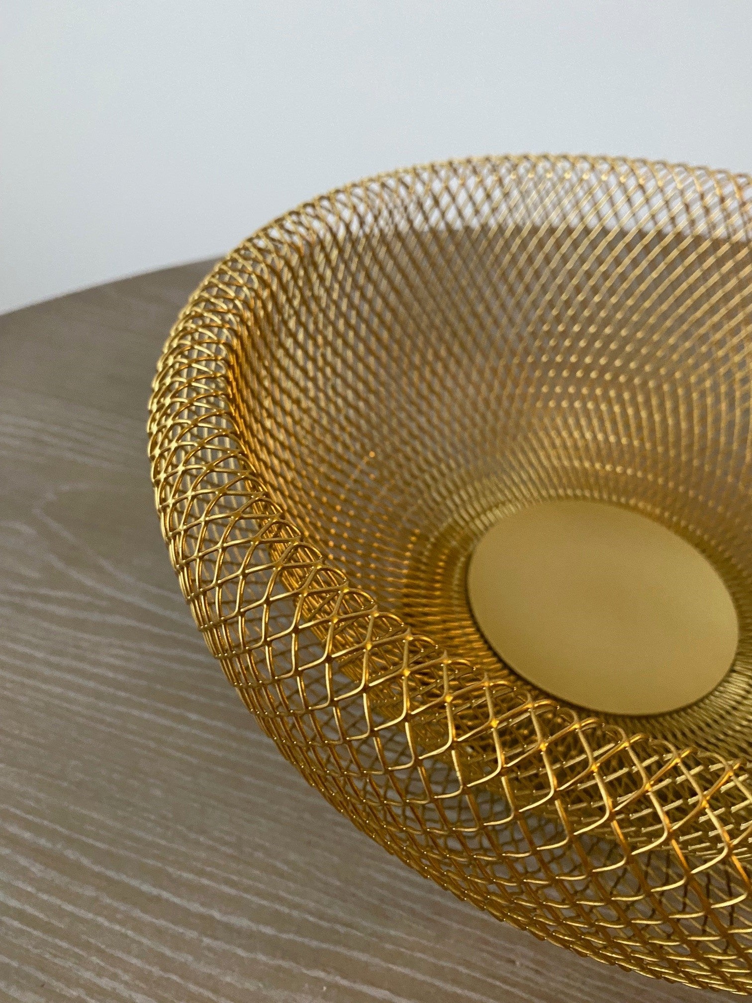 Luma Fruit Bowl, Gold 29x14.5 cm