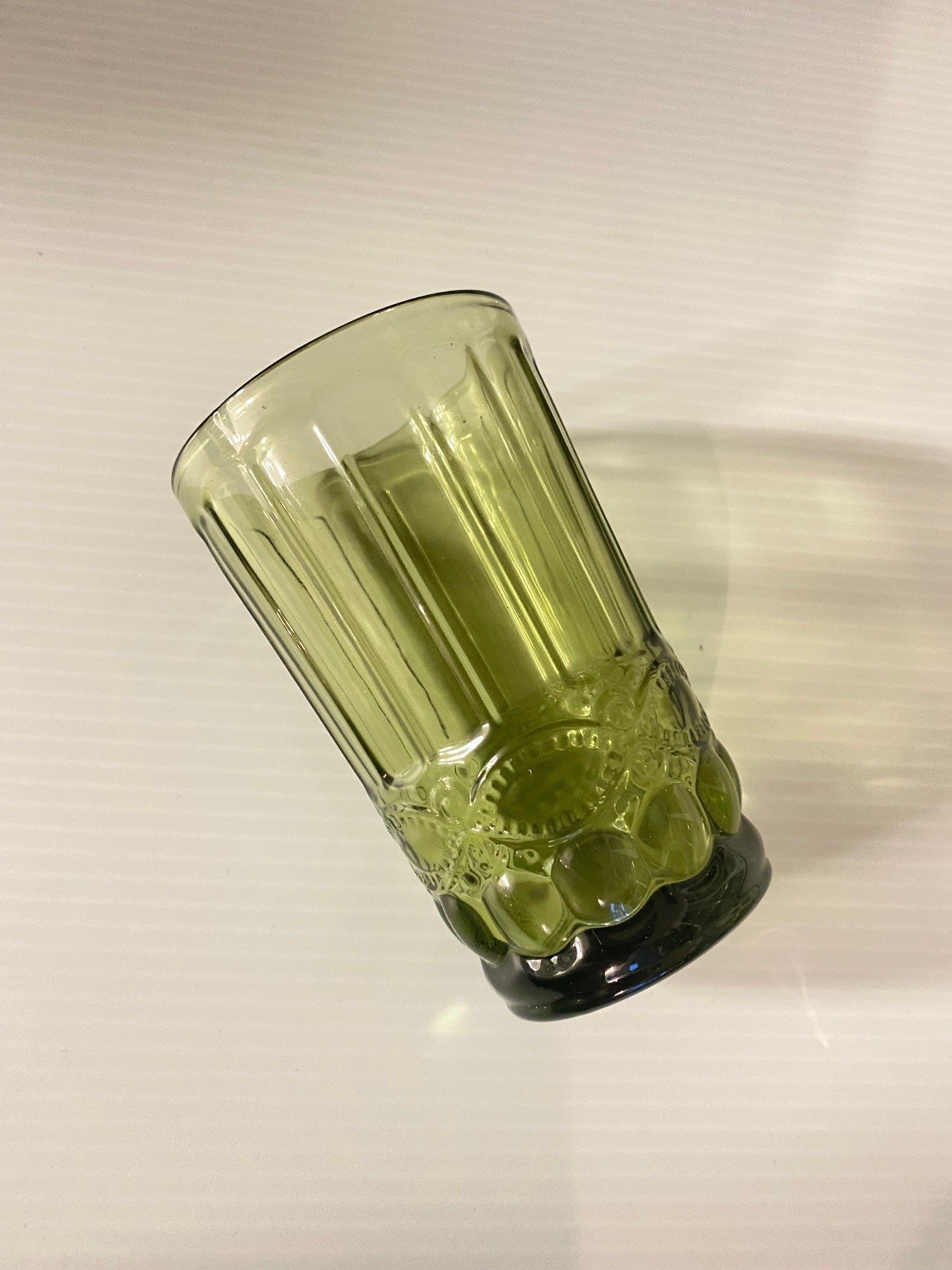 Velis Coloured Glass Tumbler, Gooseberry 8x12.5 cm