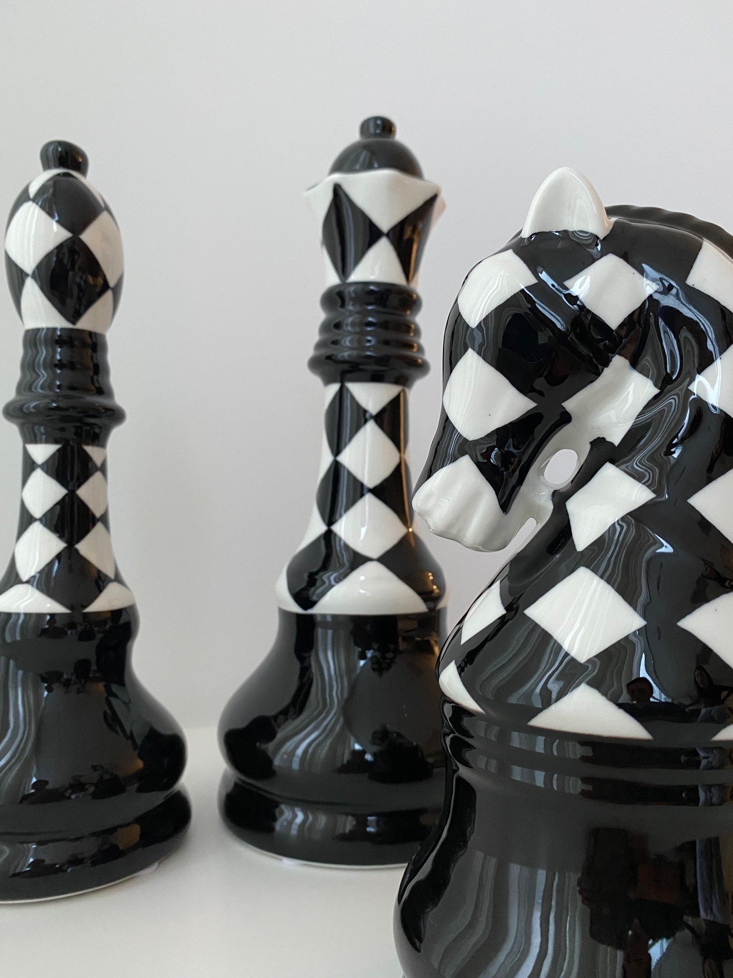 Ceramic Chess Queen 13x33 cm