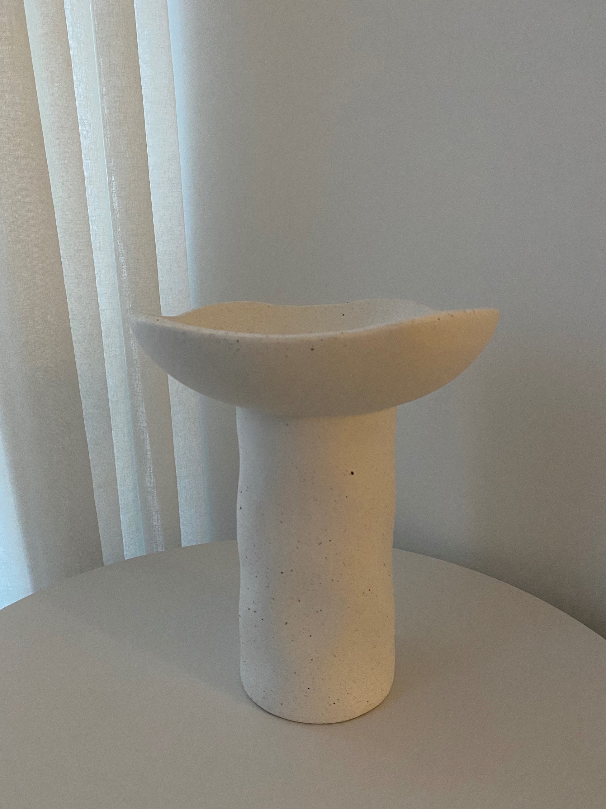 Yaruk Pedestal Bowl 24.5x25x29 cm