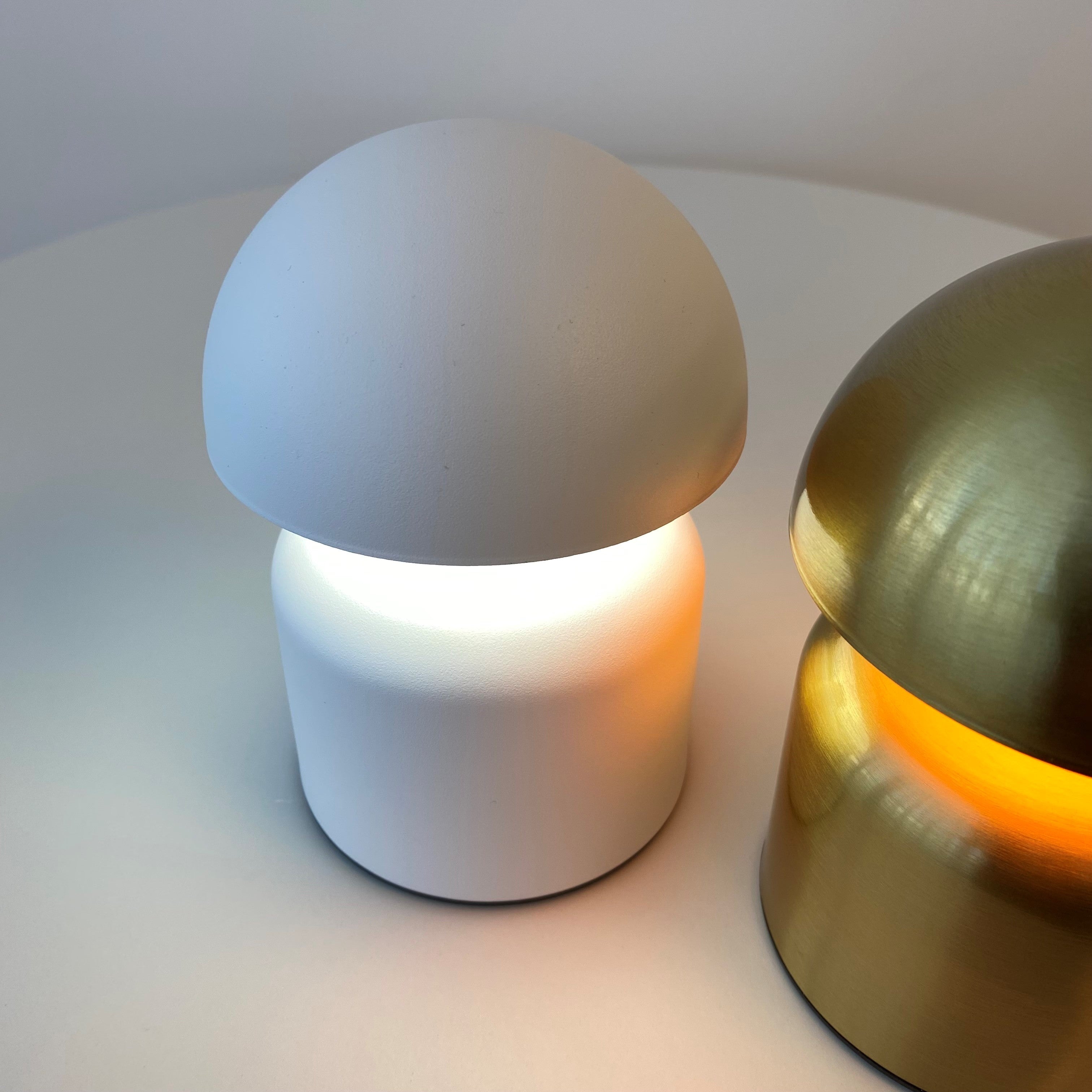 Petite Table Lamp, White