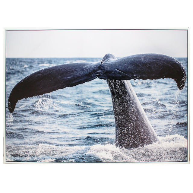 Whale Tail Print 113x83 cm 113x83 cm