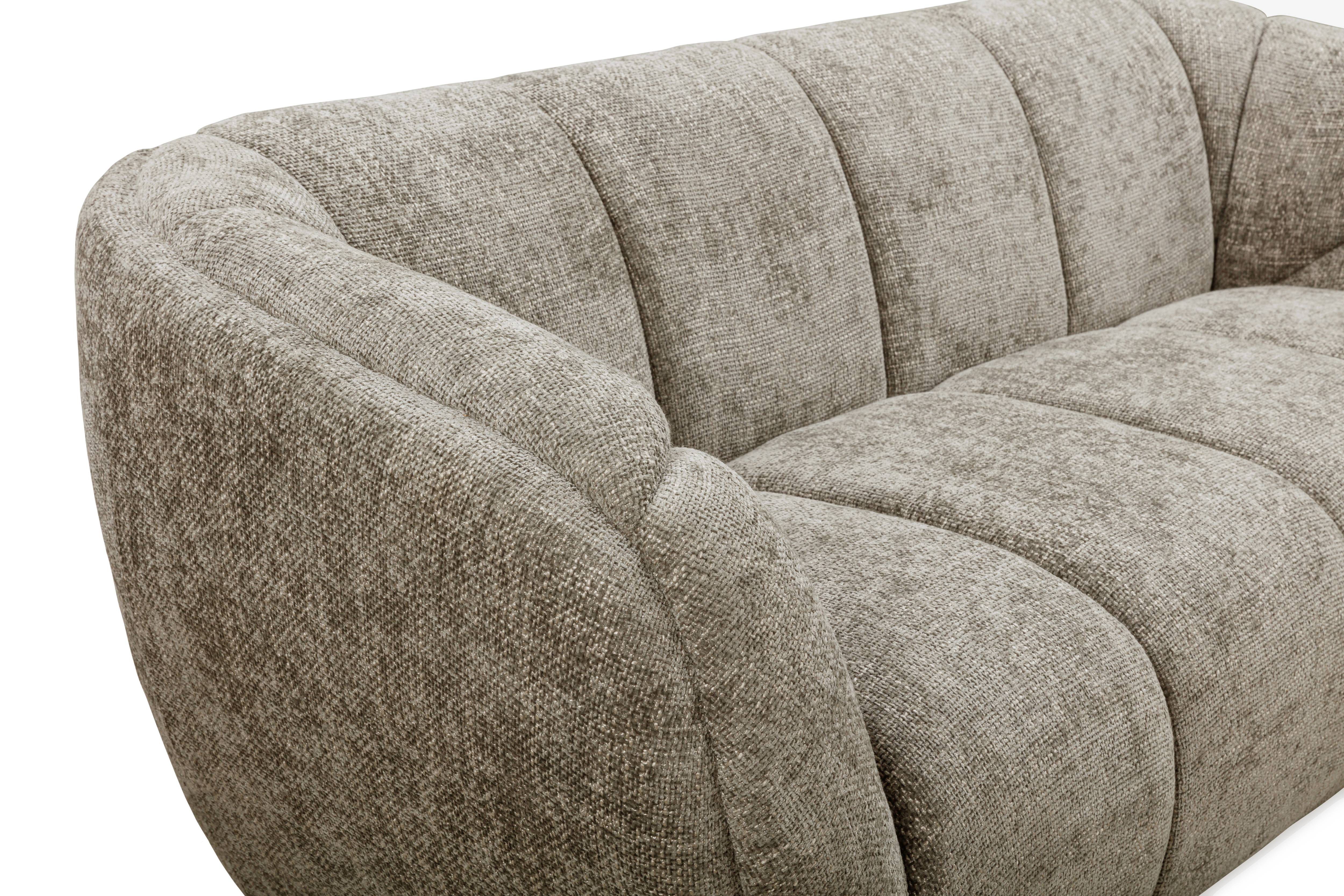 West Sofa, Linen 215x98x79 cm