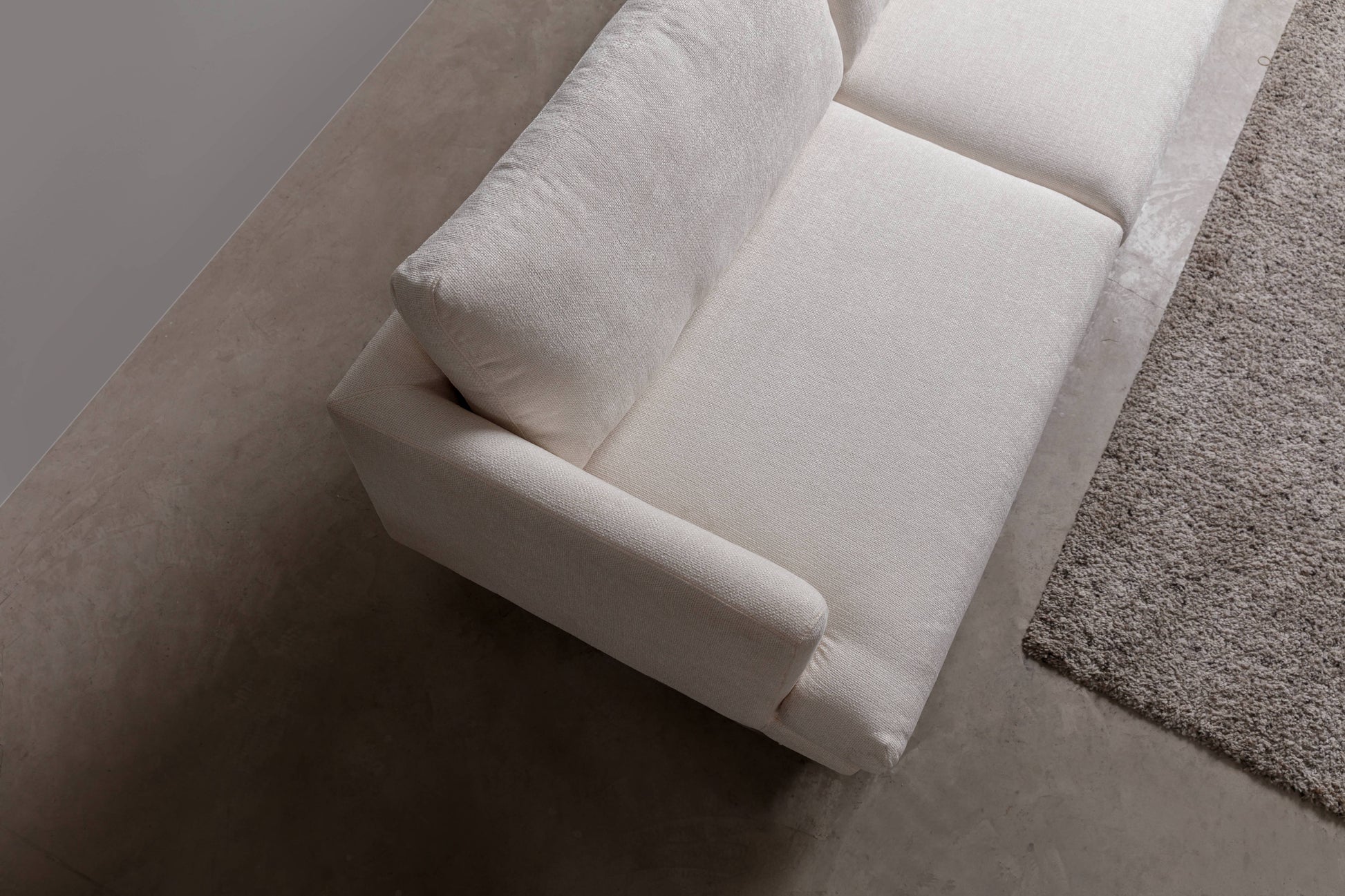 Windsor Sofa, Off White 215x91x84 cm