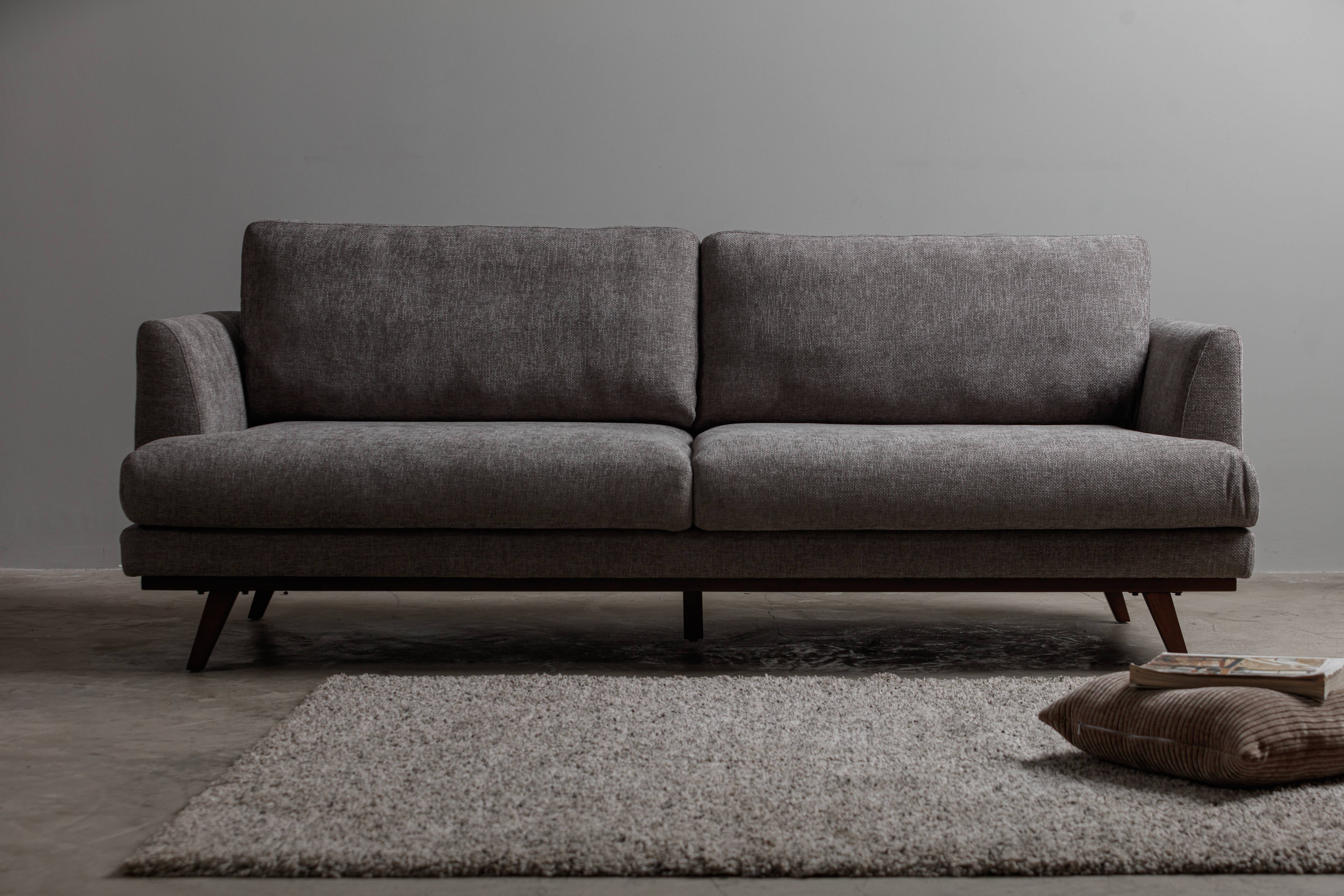 Windsor Sofa, Steel 215x91x84 cm