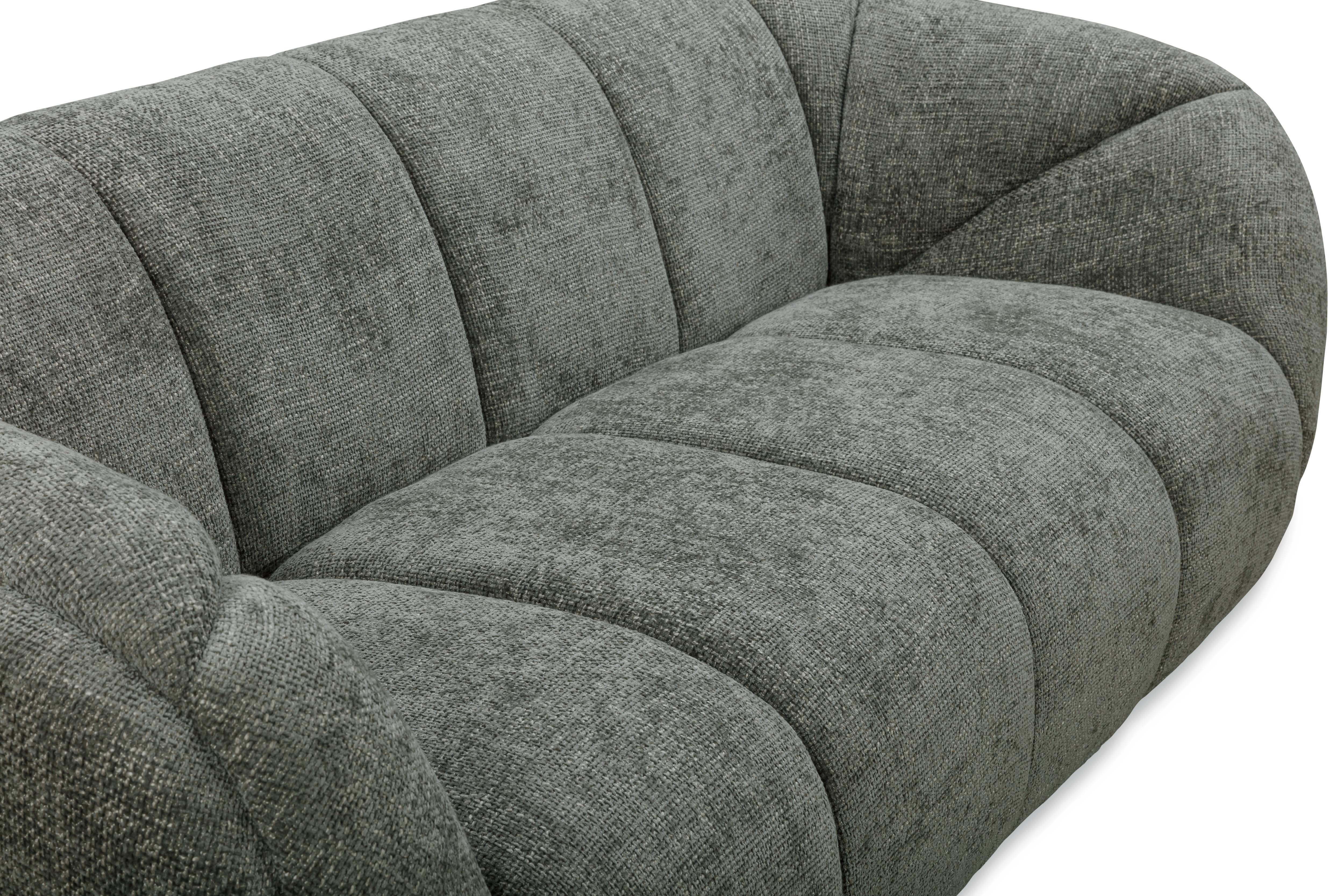 West Sofa, Platinum 215x98x79 cm