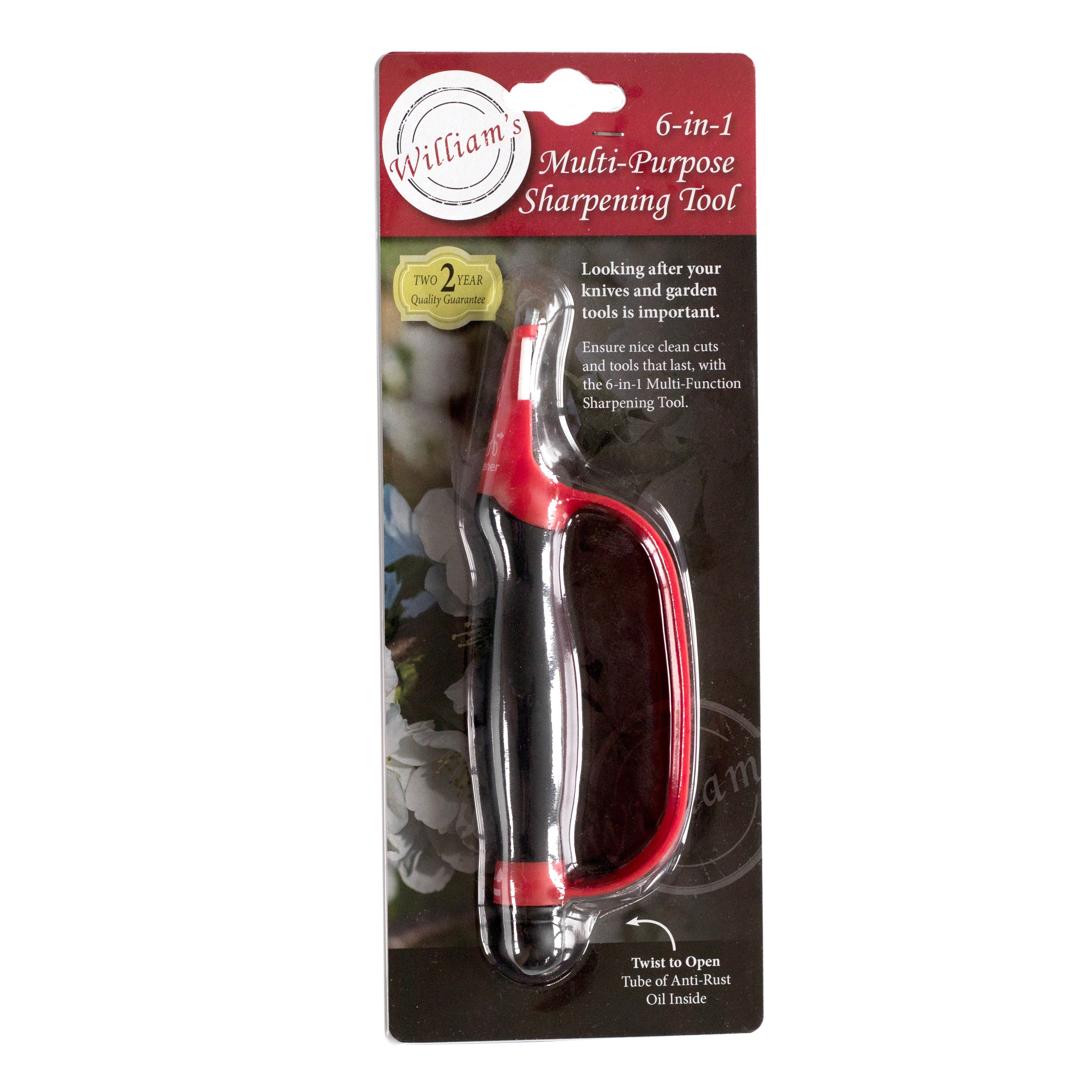 Williams Garden Tools 6-In-1 Multi-Function Sharpener